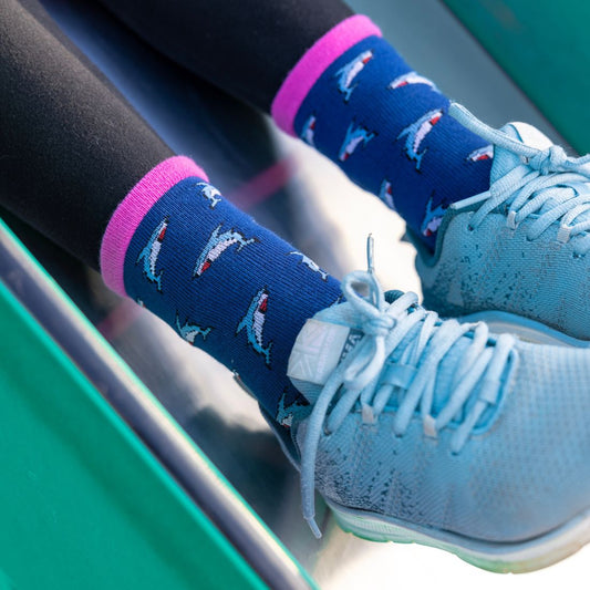 Sharks Matching Bamboo Socks (Adult & Child)