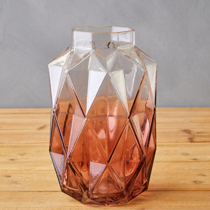Brice Small Pink Glass Vase