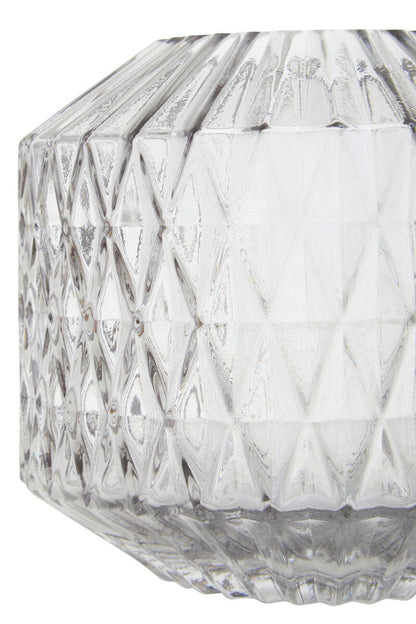 Brice Small Grey Glass Vase