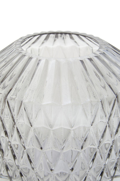 Brice Small Grey Glass Vase