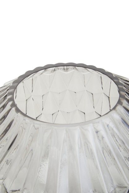 Brice Large Grey Glass Vase