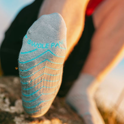 Grey Performance Trainer Socks