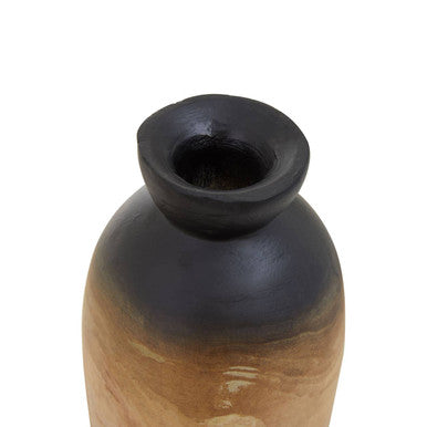 Arlo Small Wooden Ombre Vase