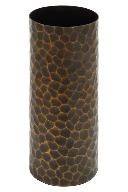 Akola Large Antique Gold Metal Vase