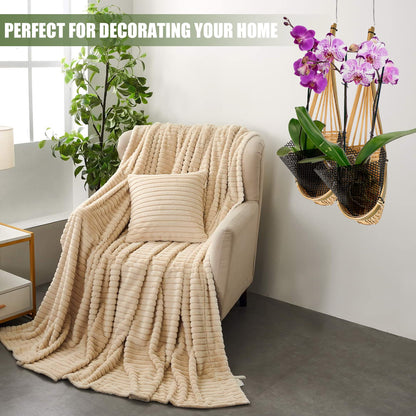 Lanccona Orchid Hanging Planter 5 Inch 6 Pack with Bird Nest Style Plant Hangers, Handmade Thai Bamboo Woven Hanging Orchid Basket for Trellis Gazebo