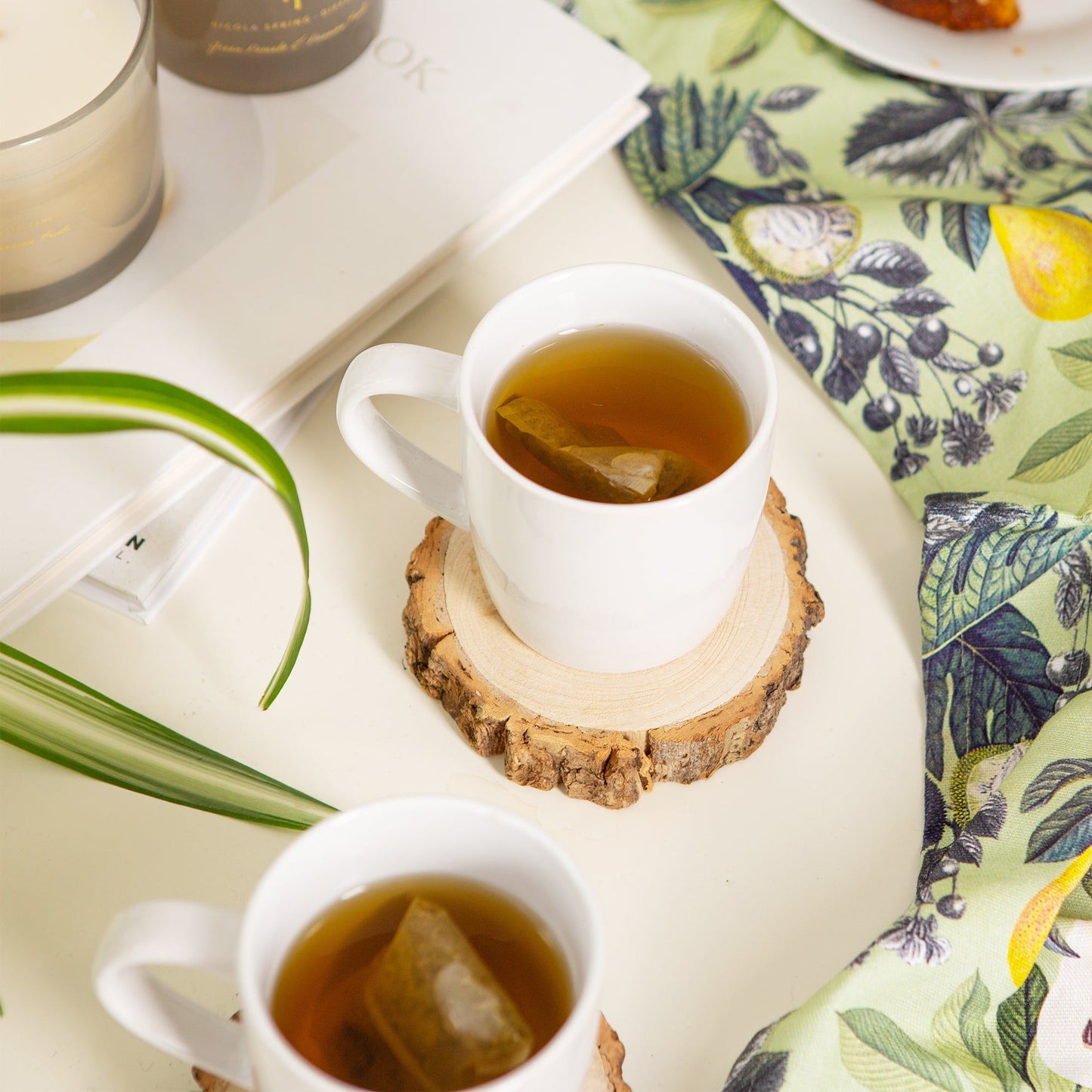 350ml White Coloured Coffee Mugs - Pack of Six