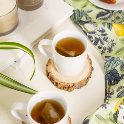 350ml White Coloured Coffee Mugs - Pack of Six