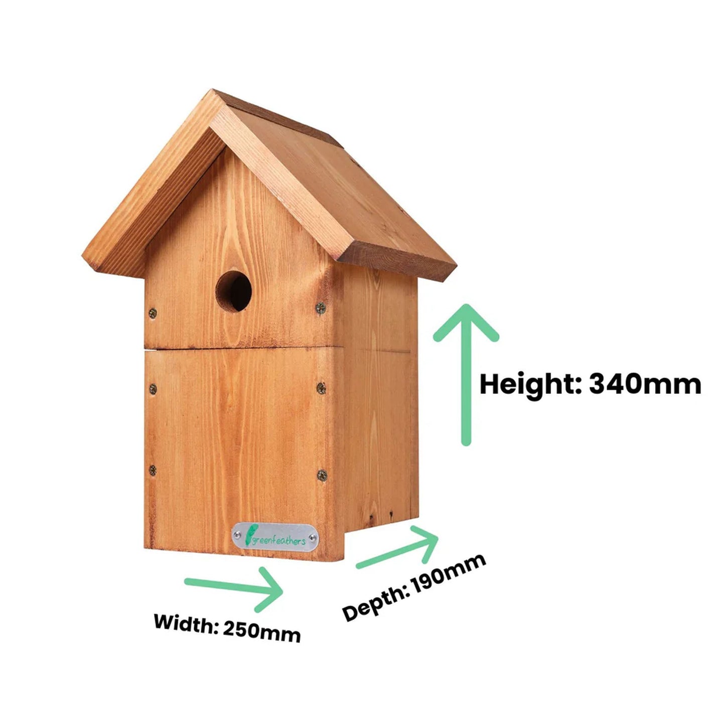 Handmade Wooden Bird Box