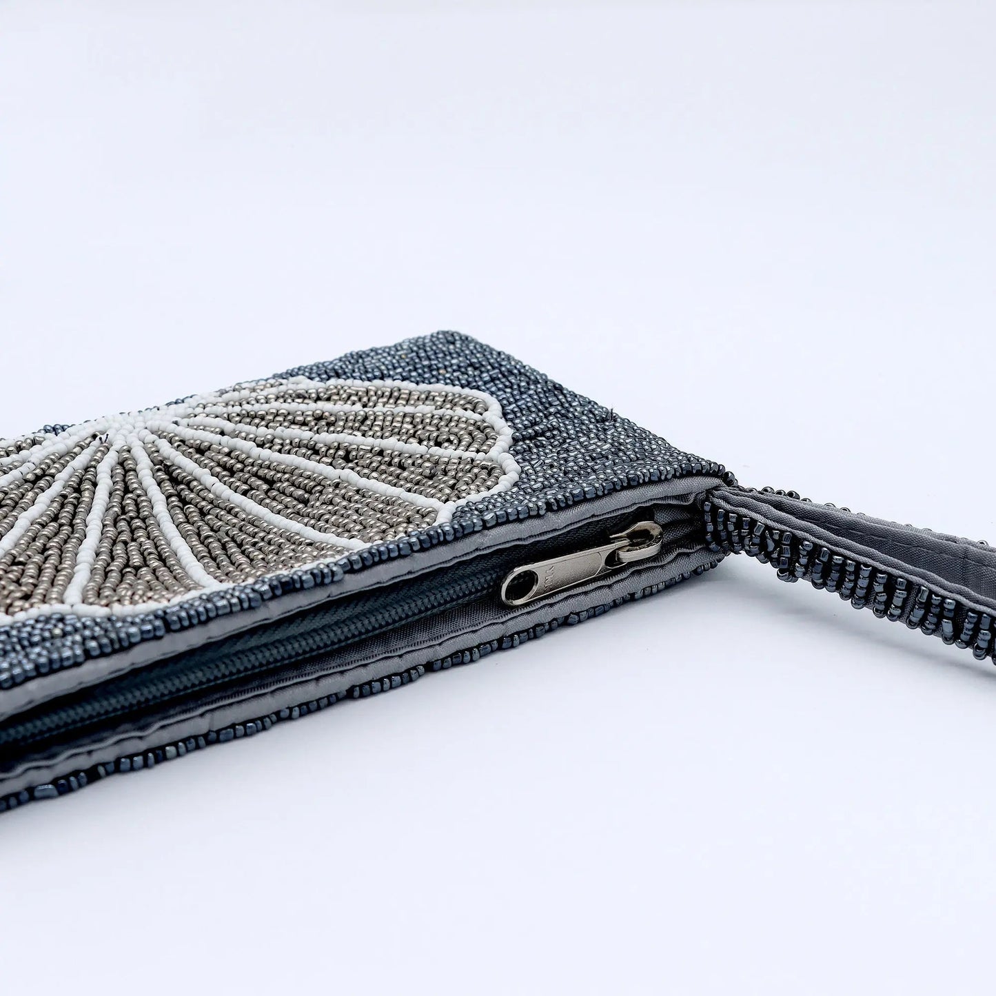 Small Shell Beaded Pouch