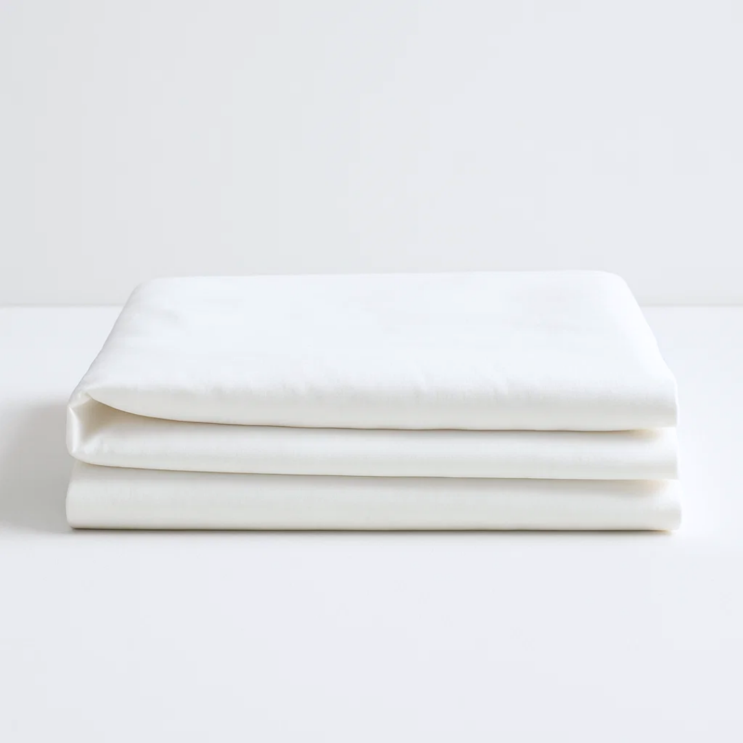 Cool & Comfy Silk Flat Sheet (Eucalyptus)