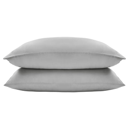 Eucalyptus Silk Pillowcase Pair in Grey (Best Seller)