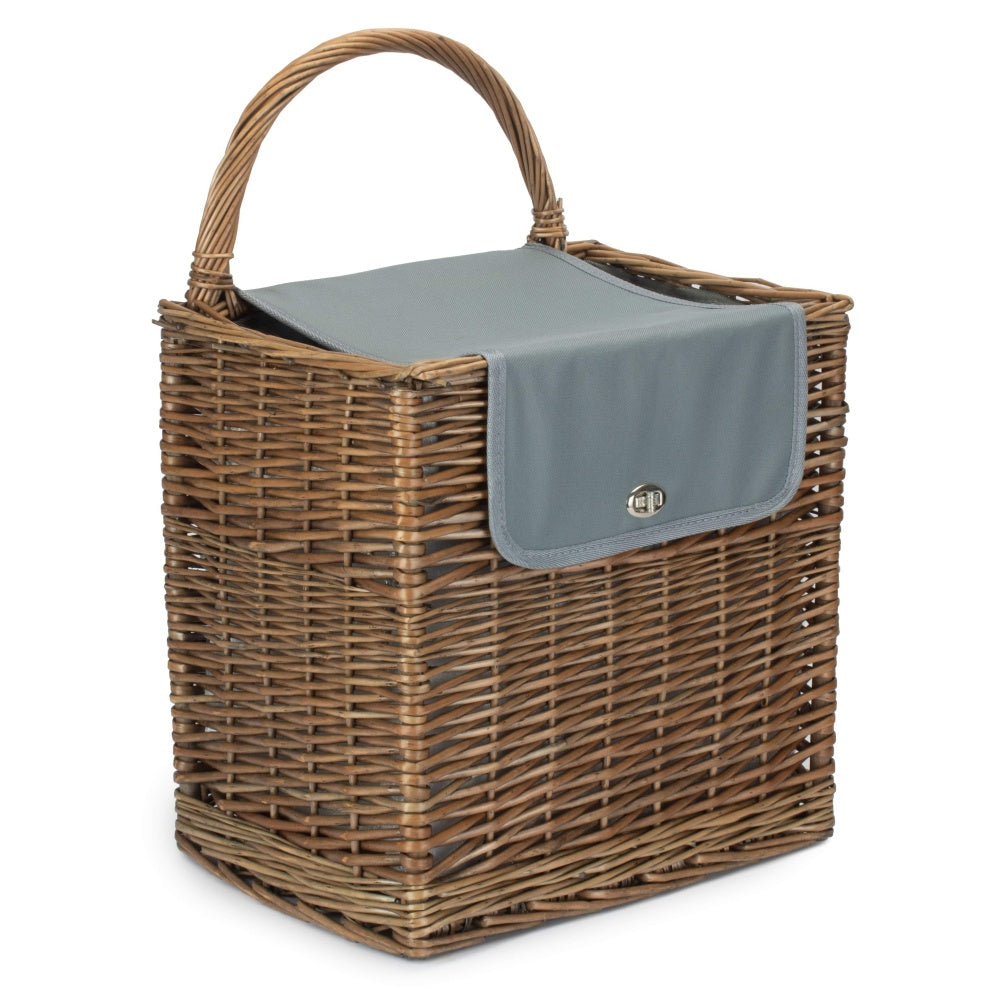 2 Person Chiller Wicker Beach Picnic Basket-3