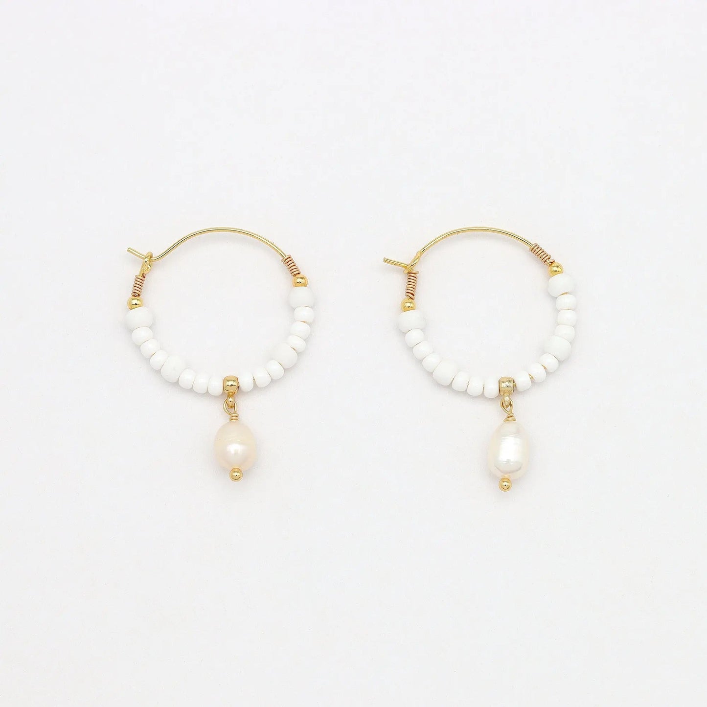 Giada Gegambar Wire Hoop Earrings