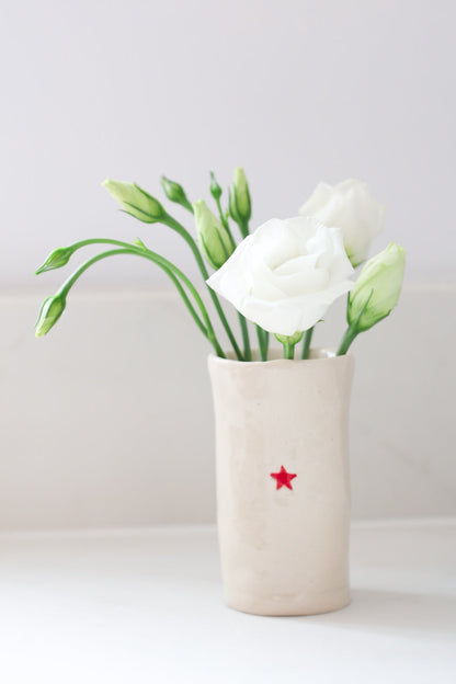 Hearts & Stars Sweetpea Vase