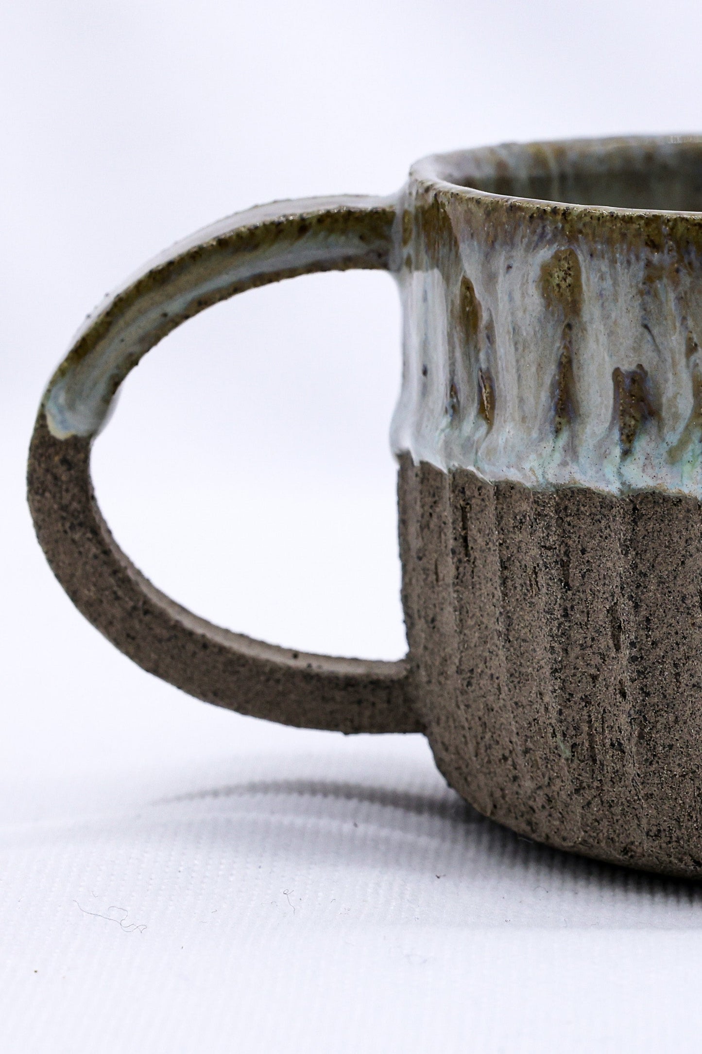 Beige Arte Handmade Ceramic Smoked Grey Stoneware Mug