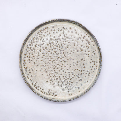 23 cm Saltfoam Stoneware Handmade Ceramic Dinner Plate