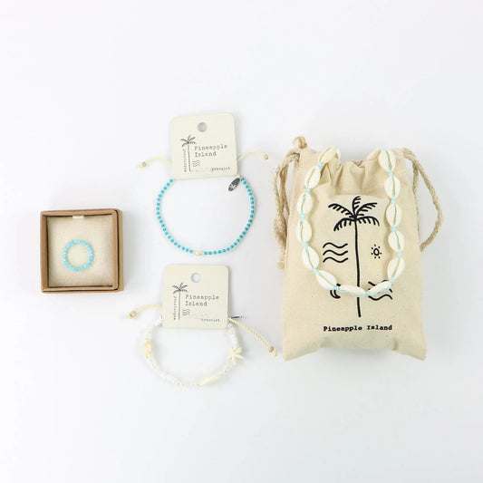 Azul Ocean Jewellery Letterbox Gift Set