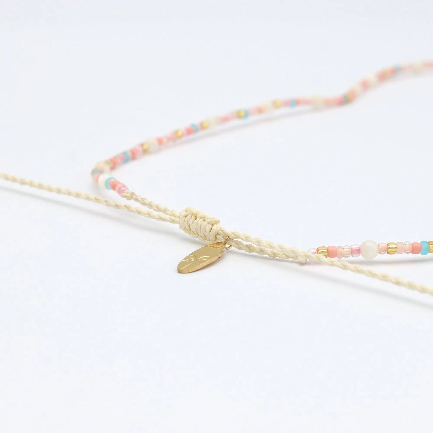 Surya Golden Beaded Necklace