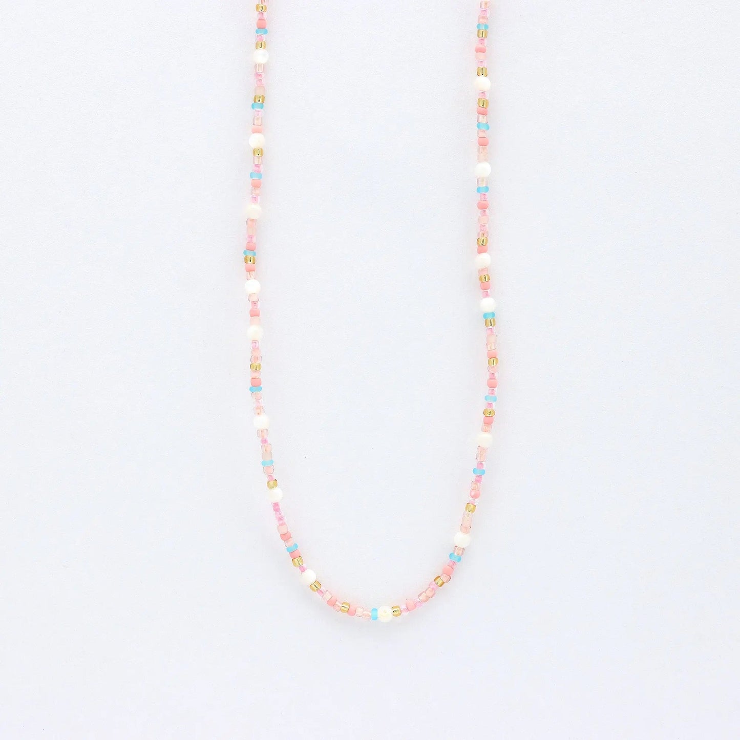 Surya Golden Beaded Necklace