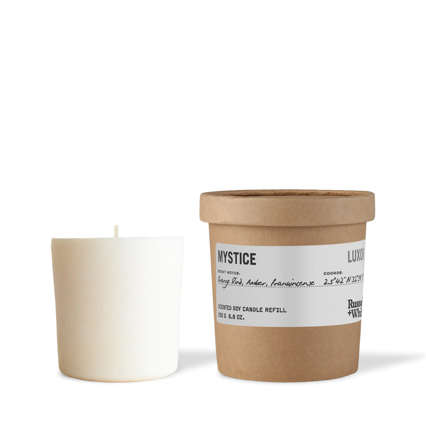 Mystice 250g Scented Soy Candle Refill