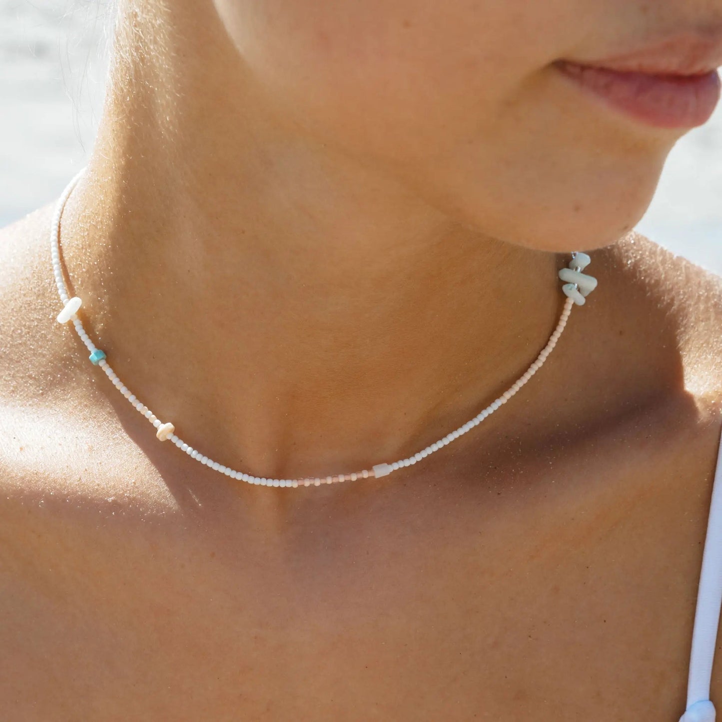 Mimpi Dainty Beaded Necklace