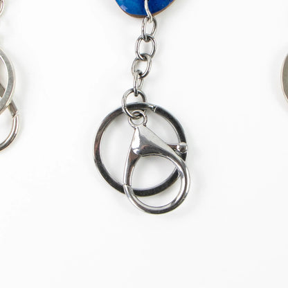 Blue Resin Surfboard Keyring