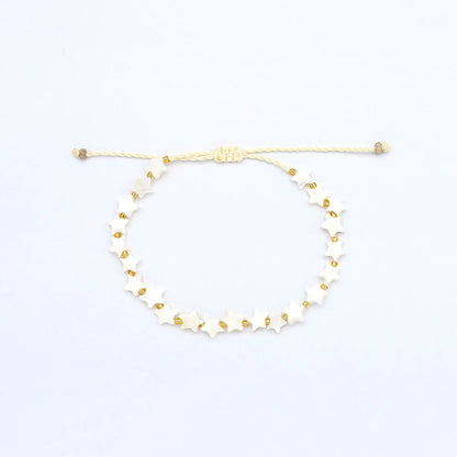 Surgawi Mother of Pearl Star Bracelet