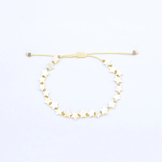 Surgawi Mother of Pearl Star Bracelet