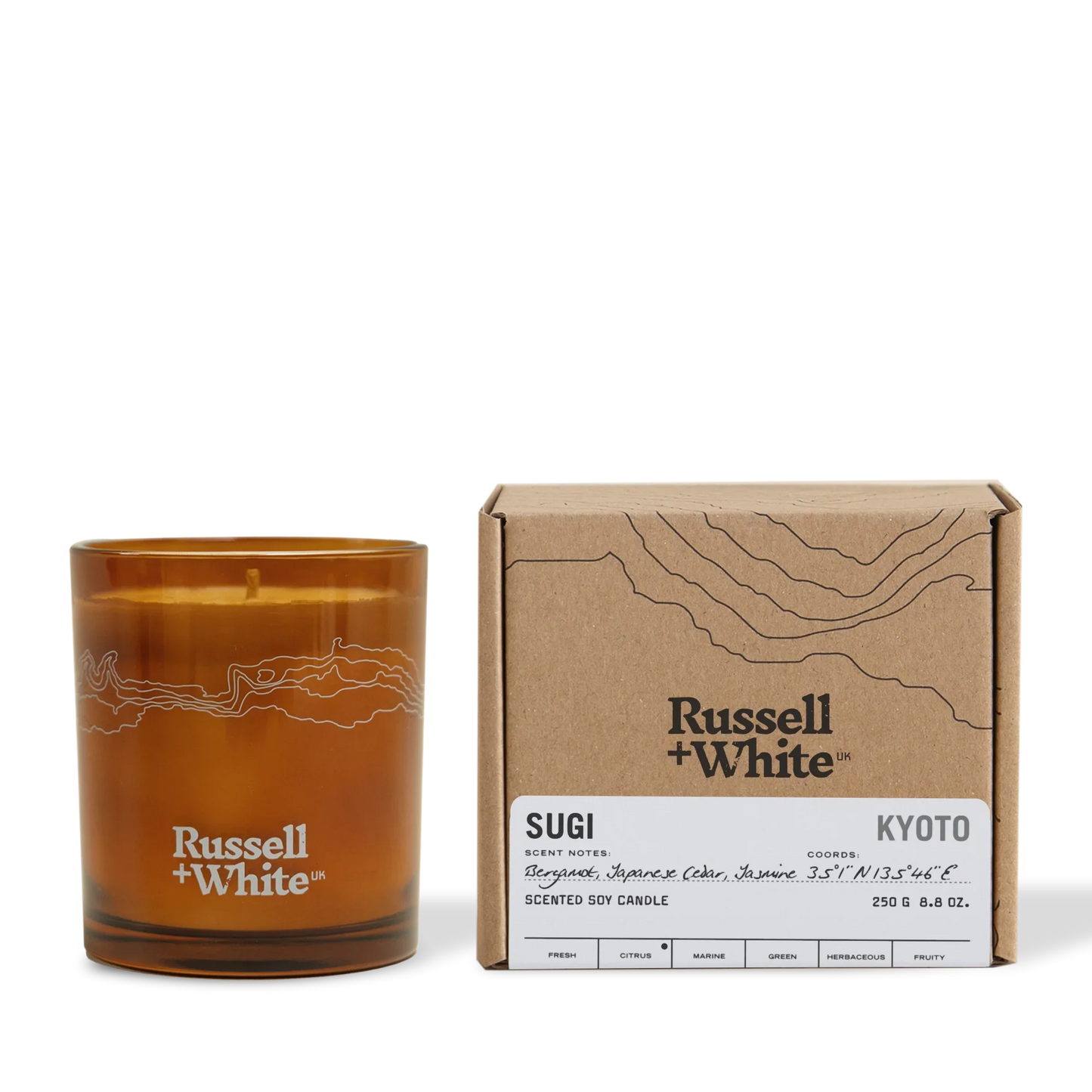 Sugi 250g Scented Soy Candle