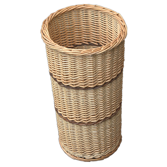 Umbrella Walking Stick Wicker Basket-0