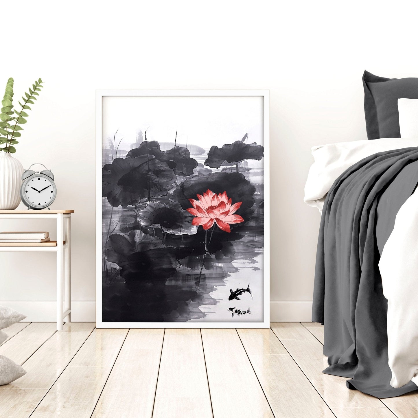 Art Modern Prints | Set of 3 Asian Inspired Wall art Prints