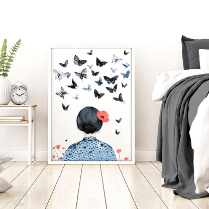 Bedroom Wall Art Decor | Set of 3 Wall art Prints