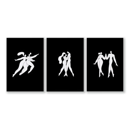 Big Pictures For Bedroom | Set of 3 Minimalist Wall art Prints