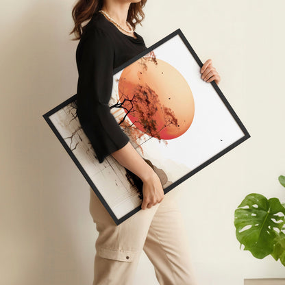 Chinese Wall Art | Set of 3 Asian Inspired Wall art Prints