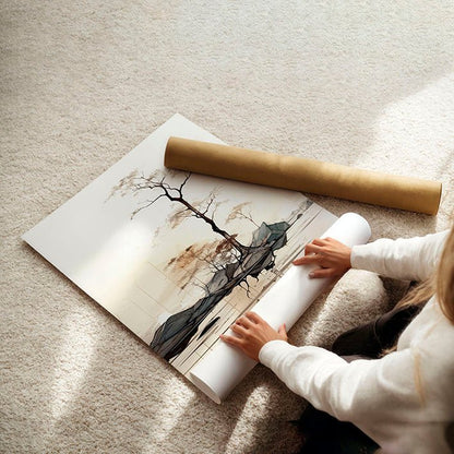 Chinese Wall Art | Set of 3 Asian Inspired Wall art Prints