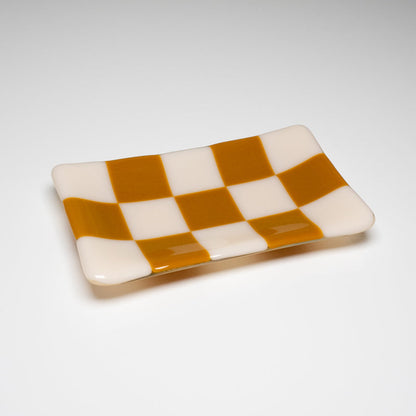 15x8cm Chequered Dual Coloured Medium Tray - Bullseye Collection
