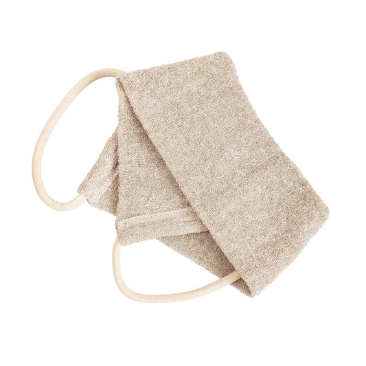 Eco Bath Natural Hemp Linen & Cotton Massage Strap and Glove