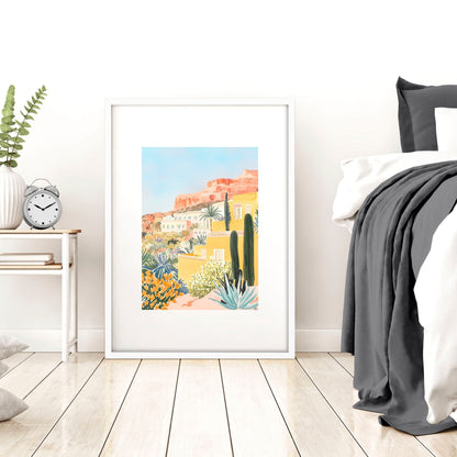 Framed Posters | Set of 3 Beach Decor Wall art Prints