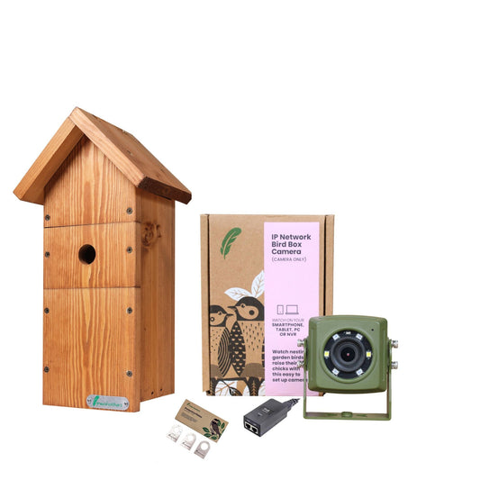 Wired Network Bird Box HD Camera Pack (3rd Gen)