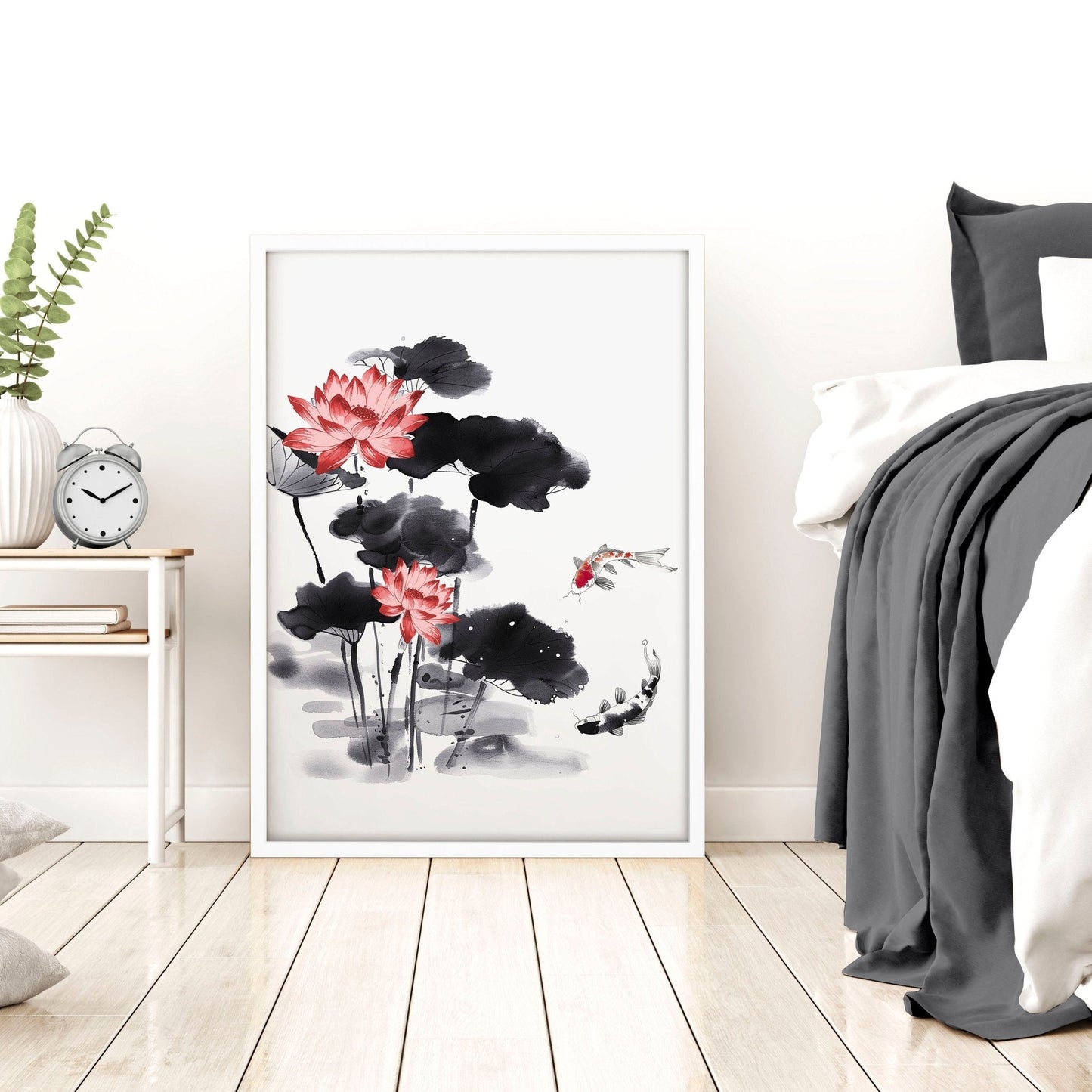 Japandi Decor | Set of 3 Asian Inspired Wall art Prints