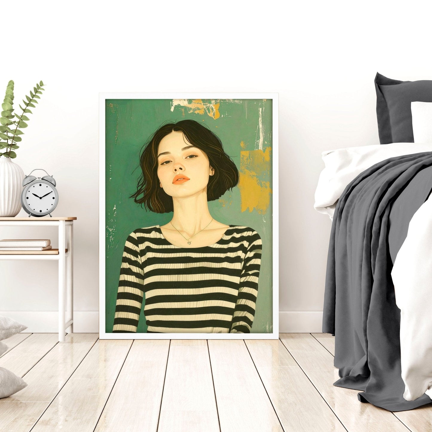 Women Wall Posters For Bedroom | Set of 3 Boho Wall art Prints