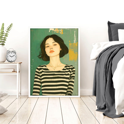 Women Wall Posters For Bedroom | Set of 3 Boho Wall art Prints