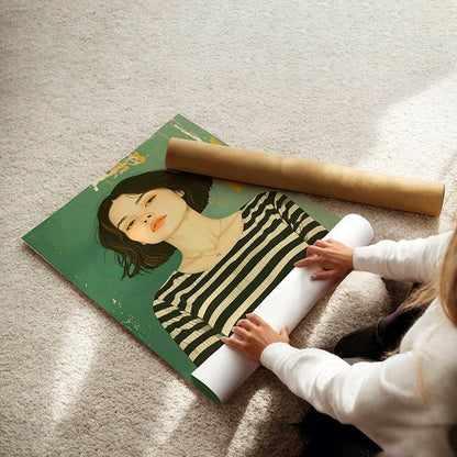 Women Wall Posters For Bedroom | Set of 3 Boho Wall art Prints