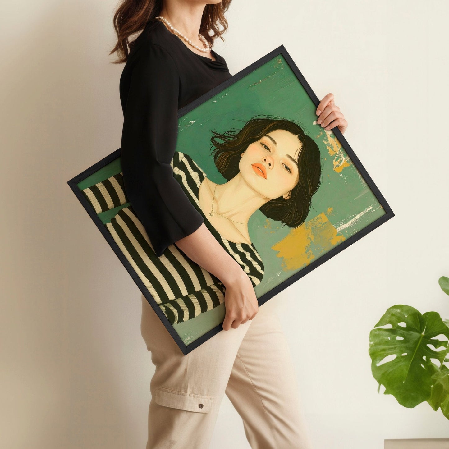 Women Wall Posters For Bedroom | Set of 3 Boho Wall art Prints