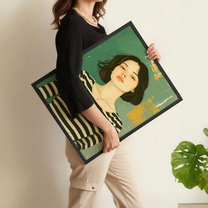 Women Wall Posters For Bedroom | Set of 3 Boho Wall art Prints