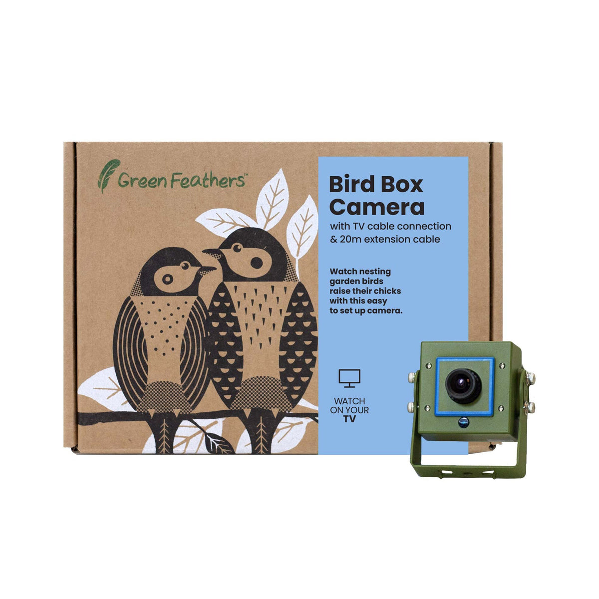 TV Connection Bird Box & Wildlife Camera with HDMI Adapter