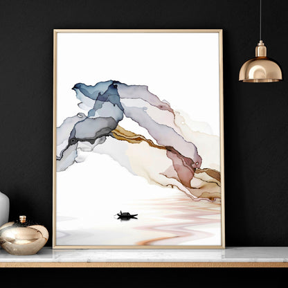 Zen bedroom decor | set of 3 Japanese wall art